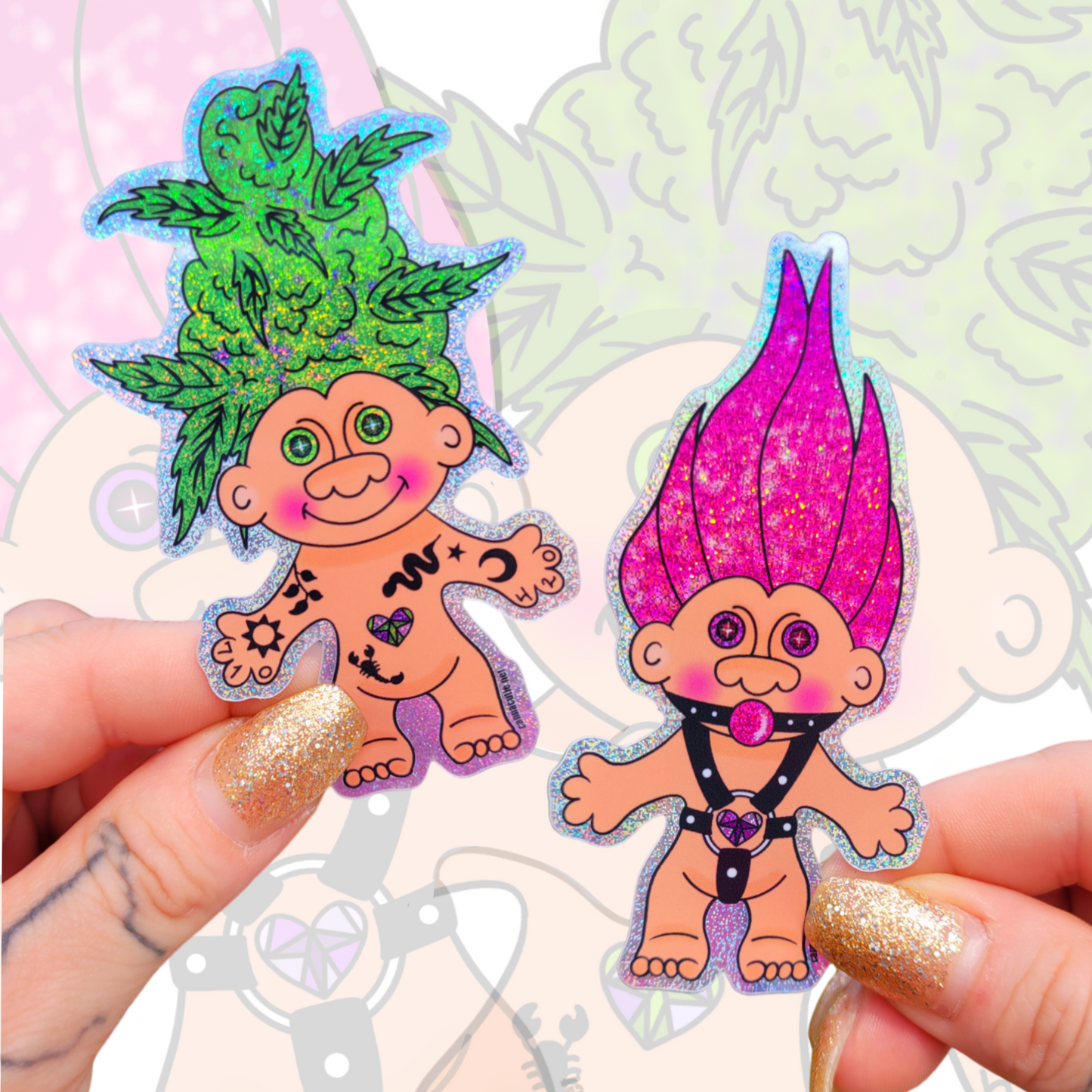 Bud Trollie sticker