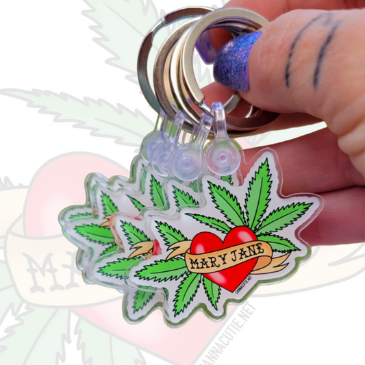 Mary Jane keychain