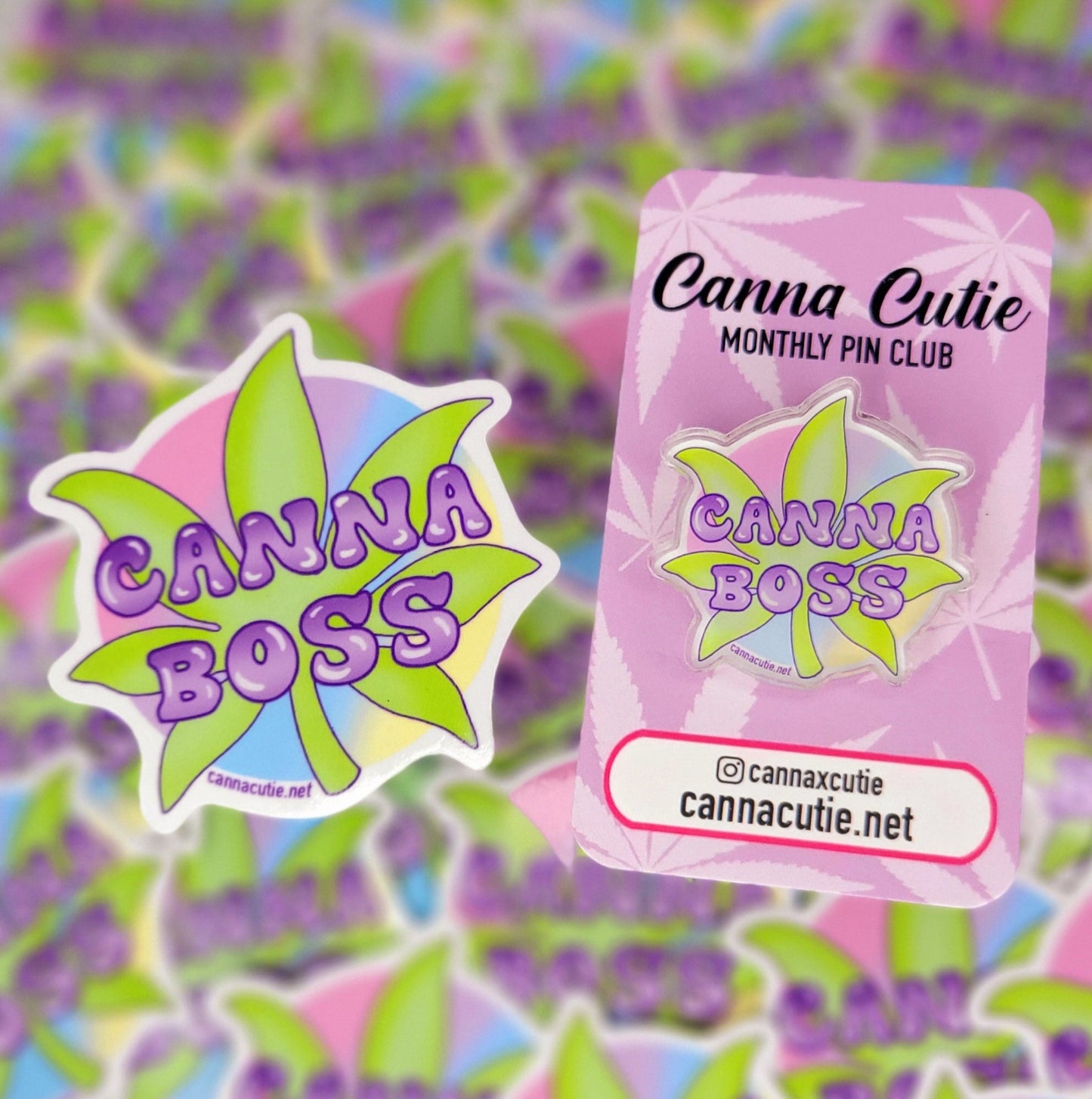 Canna Boss pin