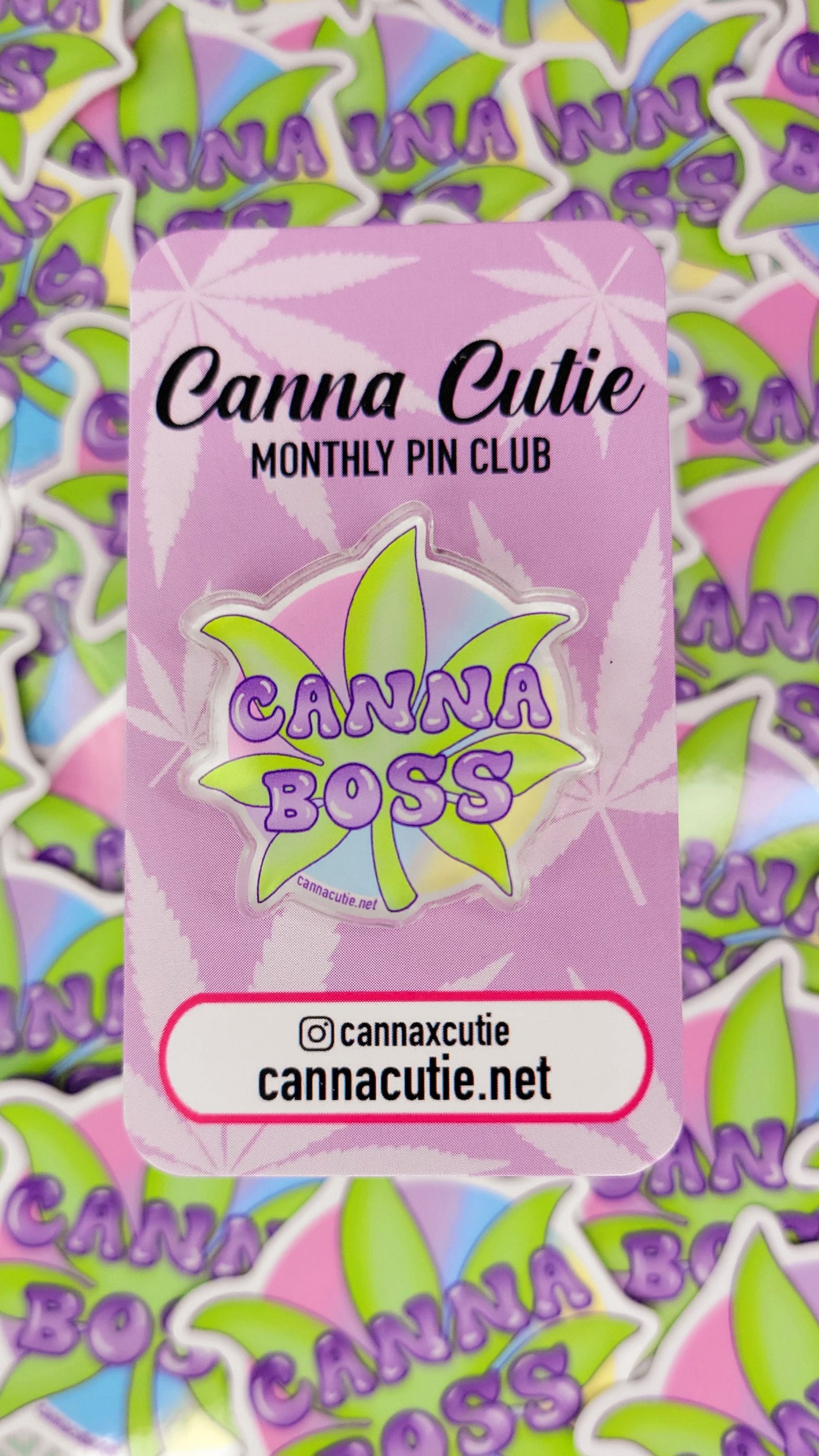 Canna Boss pin