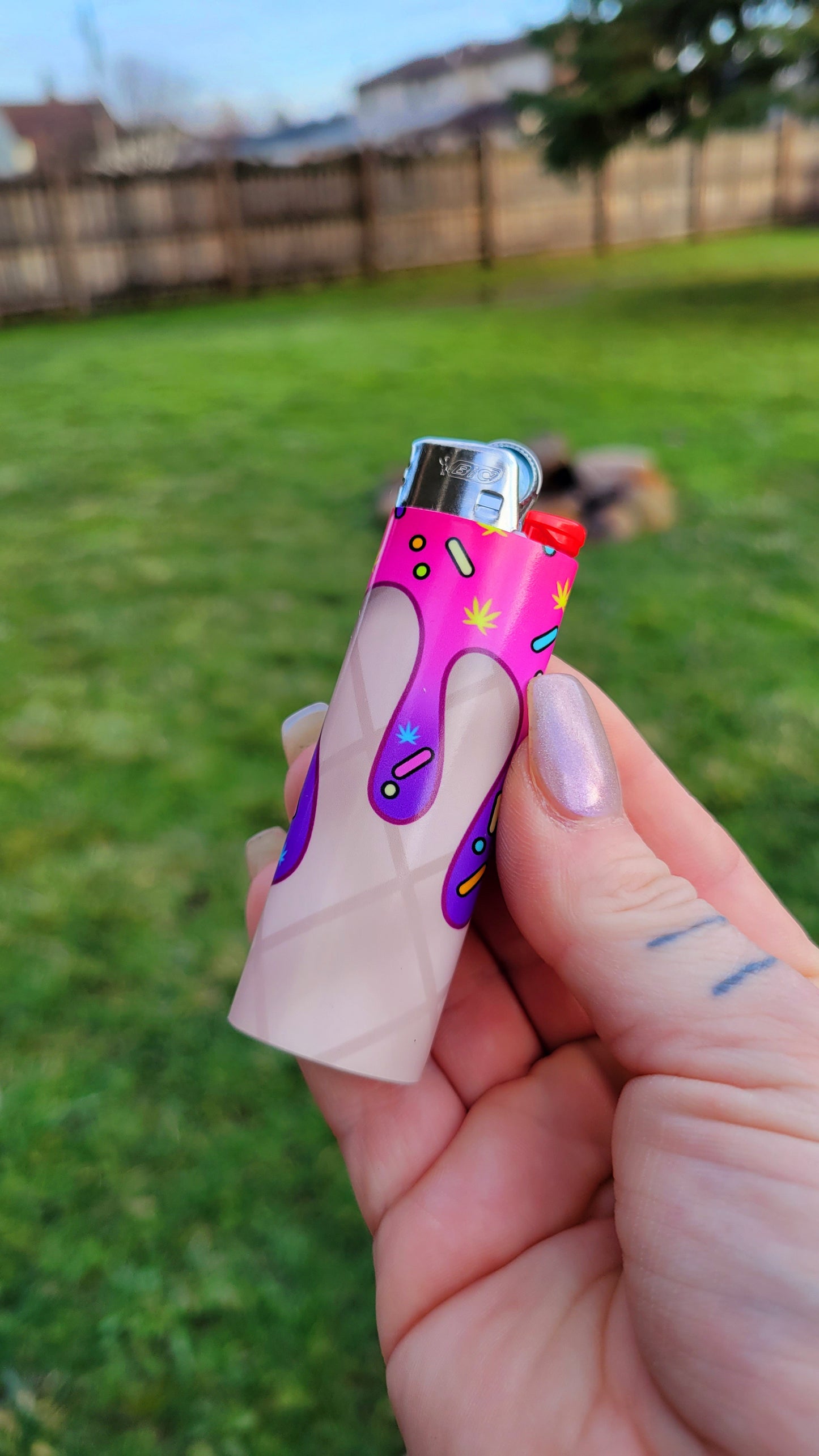 Ice Cream lighter wrap