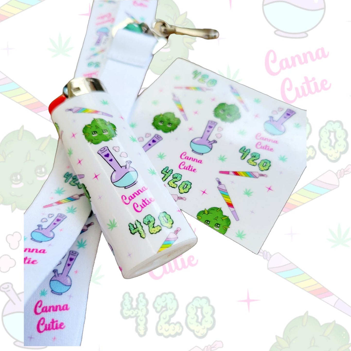 Canna Cutie Lanyard