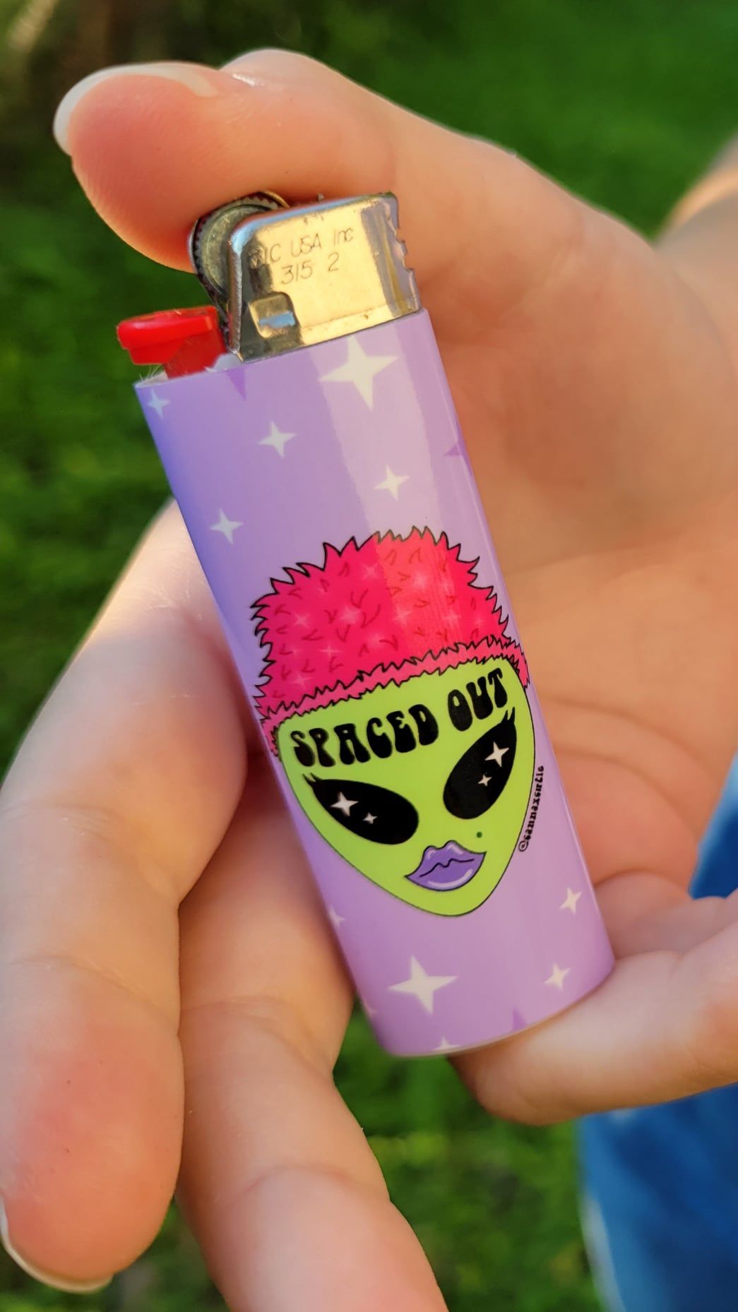 Spaced Out lighter wrap