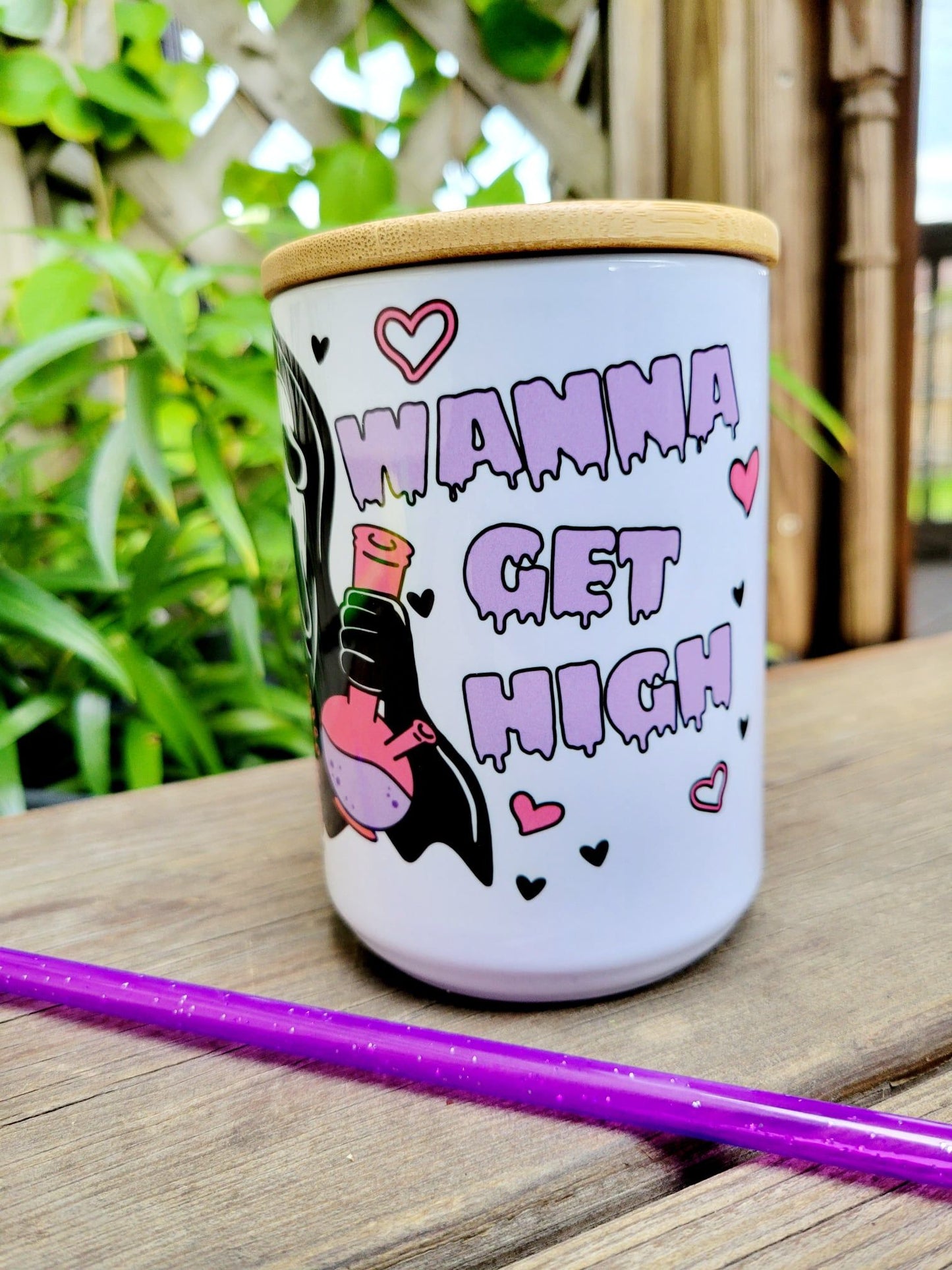 Ghost Face mug "Wanna Get High"