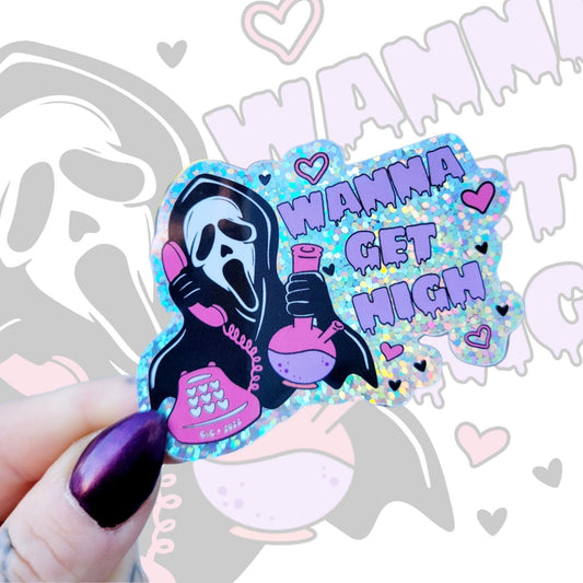 Ghostface sticker