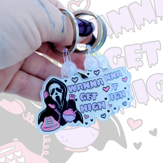 Ghostface Keychain