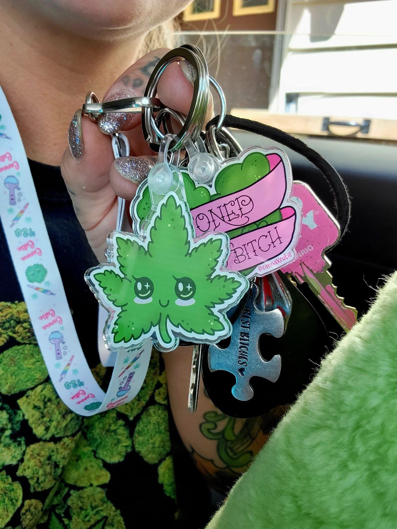 Canna Cutie Lanyard