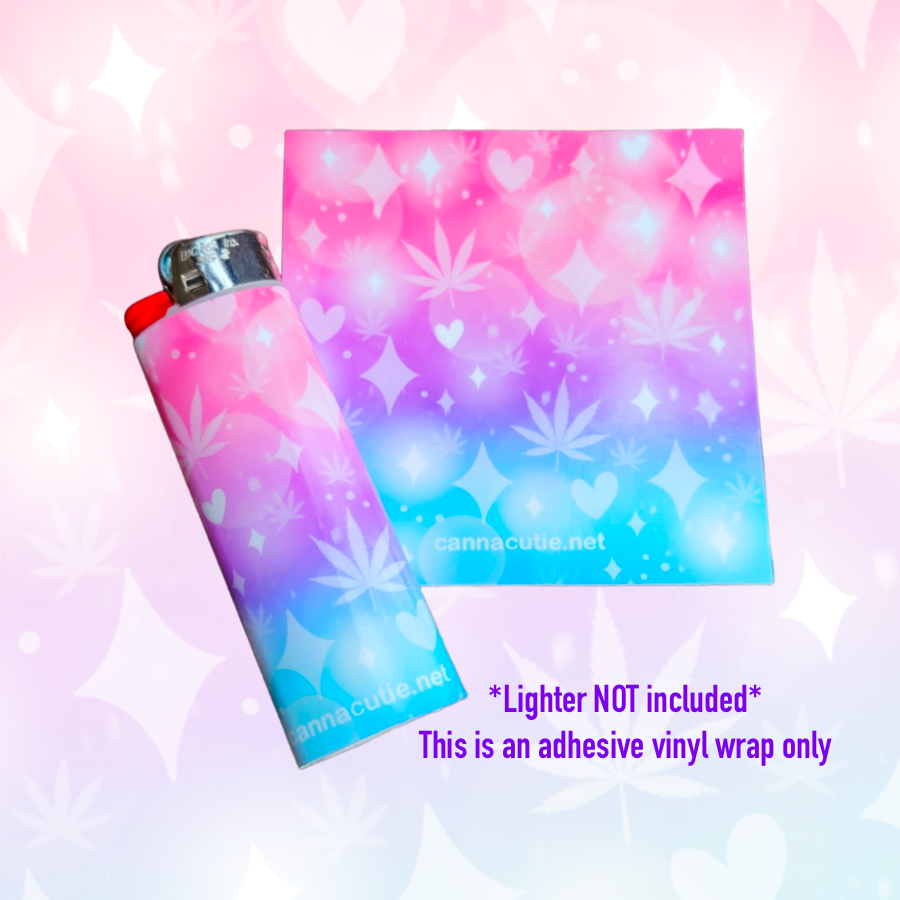 Pastel Bubbles lighter wrap