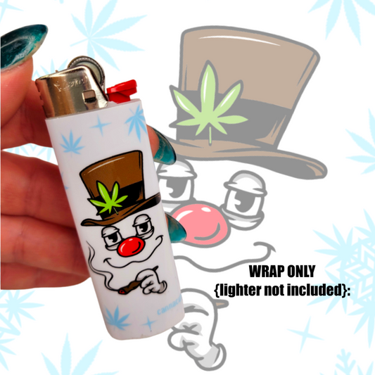 Frosty lighter wrap