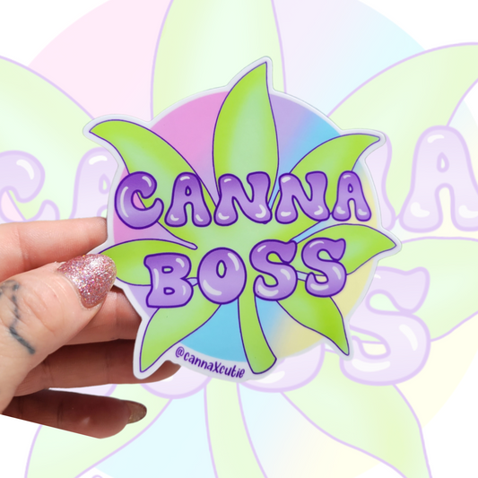 Canna Boss sticker